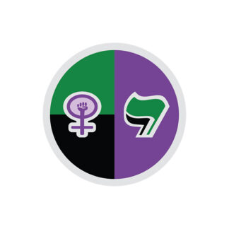 Intersectional Activist Stickers: Feminism & Anti-speciesism
