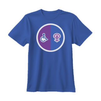 Intersectional Activist T-shirt: Disability Rights and Feminism