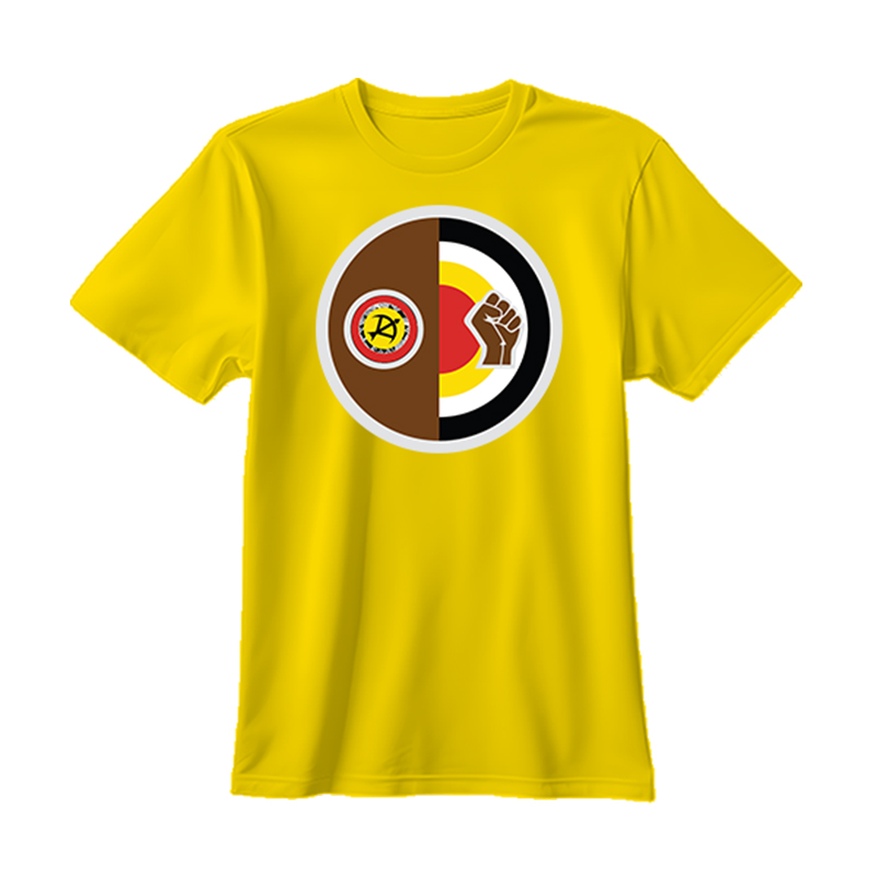 Intersectional Activist T-shirt: Indigenous Rights and Anti-racism